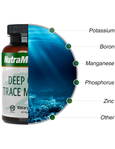 Deep Ocean Trace Minerals - 60 vcaps - Nutramedix