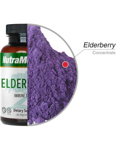 Elderberry - 60 Capsules - Nutramedix 2