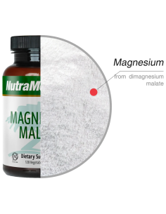 Magnesium Malate - 120 Capsules - Nutramedix 2