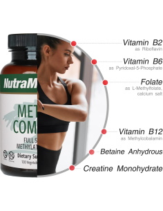 Methyl Complete - 120 Capsules - Nutramedix 2