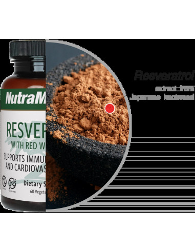Resveratrol - 60 Capsules - Nutramedix