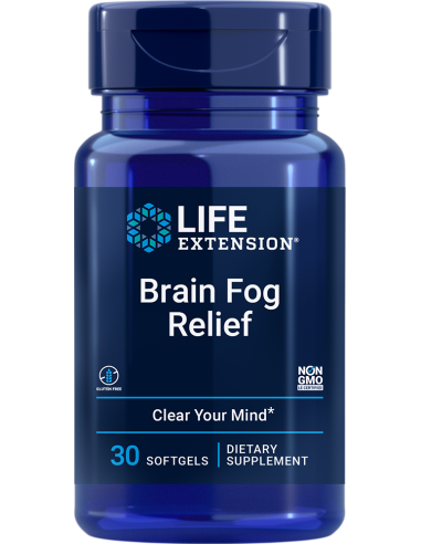 Brain Fog Relief - 30 capsules | Life Extension