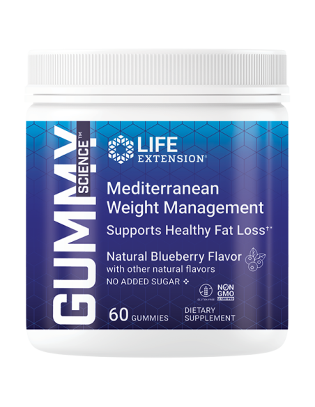Gummy Science™ Mediterranean Weight Management - 60 Gummies | Life Extension