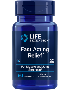 Fast Acting Relief - 60 softgels | Life Extension