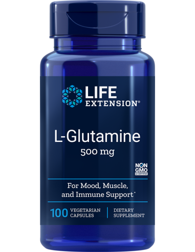 L-Glutamine - 100 capsules | Life Extension