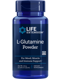 L-Glutamine Powder - 100 grams | Life Extension