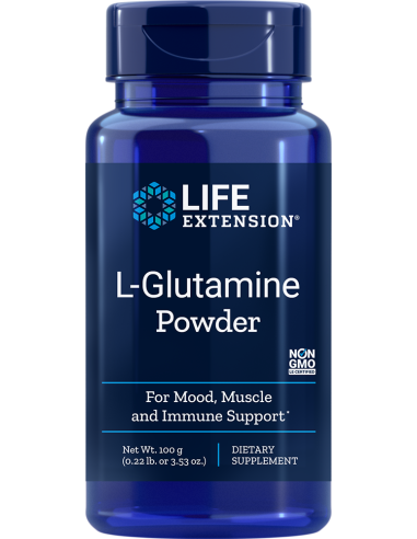 L-Glutamine Powder - 100 grams | Life Extension