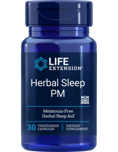 Herbal Sleep PM - 30 vegetarian capsules | Life Extension