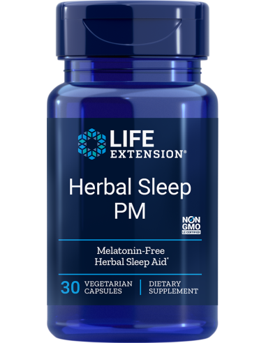 Herbal Sleep PM - 30 capsules | Life Extension