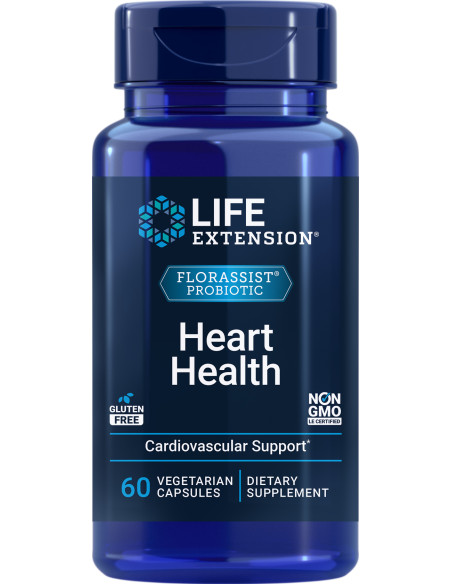 FLORASSIST® Heart Health - 60 vegetarian capsules | Life Extension