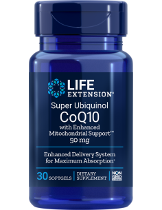 Super Ubiquinol CoQ10 with Enhanced Mitochondrial Support...