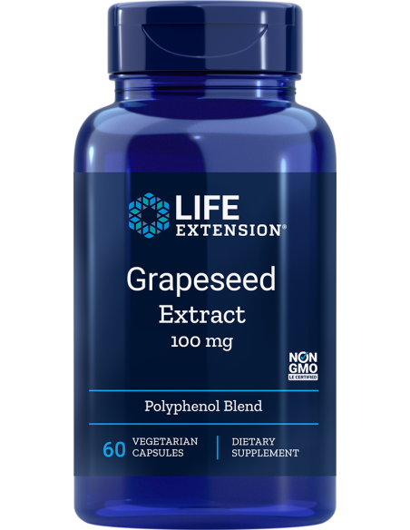 Grapeseed Extract - 60 Vegetarian Capsules | Life Extension