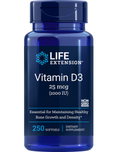 Vitamin D3 - 250 softgels | Life Extension