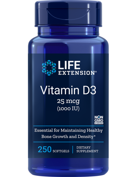 Vitamin D3 - 250 softgels | Life Extension