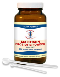 Six Strain Probiotic Powder - Custom Probiotics
