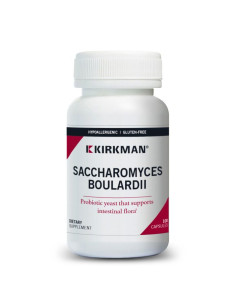Saccharomyces Boulardii Capsules - 100 Capsules | Kirkman...