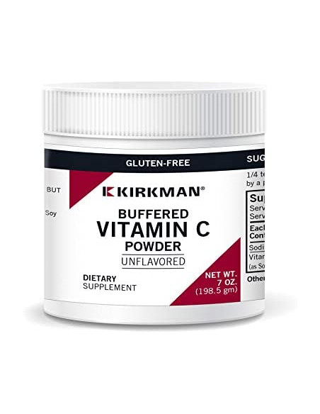 Buffered Unflavored Vitamin C Powder – 198 g | Kirkman Labs