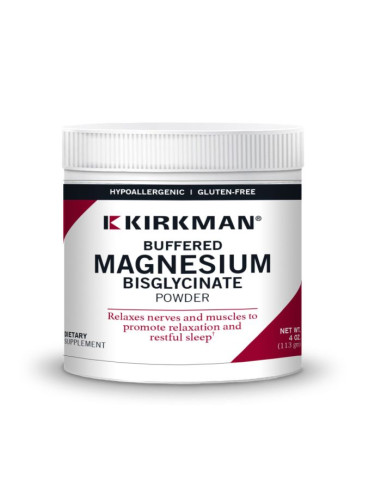 Buffered Magnesium Bisglycinate Powder – 113 g | Kirkman Labs
