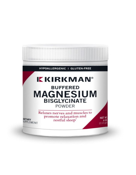 Buffered Magnesium Bisglycinate Powder – 113 g | Kirkman Labs
