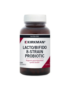 Lacto/Bifido 8-Strain Probiotic Capsules | Kirkman Labs