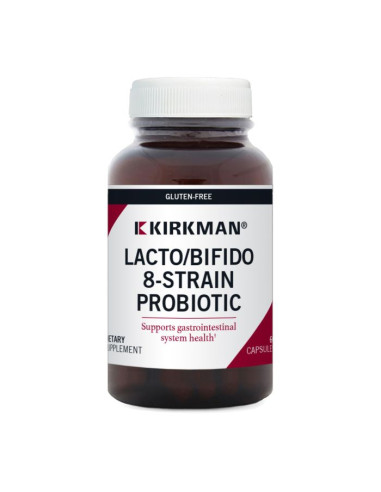 Lacto/Bifido 8-Strain Probiotic – 60 capsules | Kirkman Labs