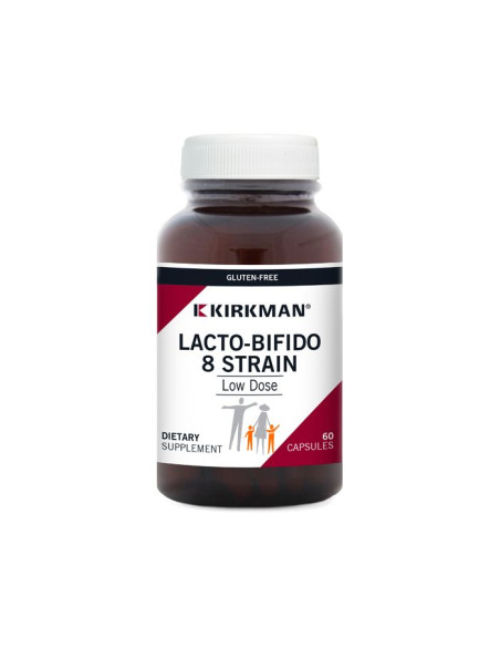 Lacto/Bifido 8-Strain Probiotic - Low Dose Children's Formula - 60 Cap – official product image 1
