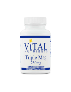 Triple Mag 250mg - 90 Capsules | Vital Nutrients