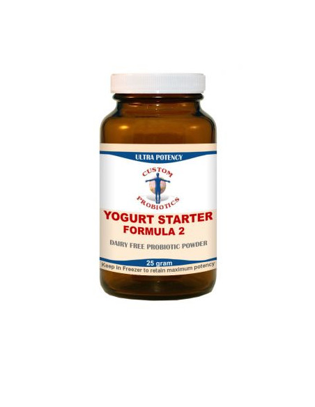 5 Strains Yogurt Starter Culture 2 - 25 g | Custom Probiotics