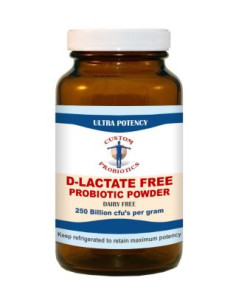 D Lactate Free Probiotic Powder - Custom Probiotics