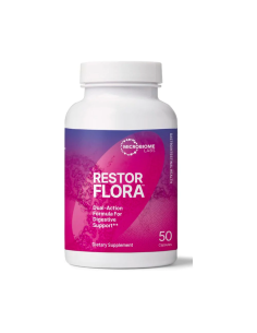 RestorFlora - 50 Capsules | Microbiome Labs