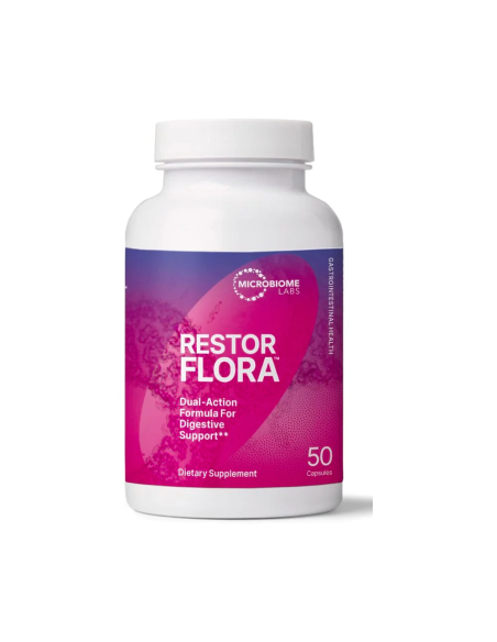 RestorFlora – 60 Capsules | Microbiome Labs