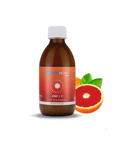 Liposomal Zinc + Vitamin C , Bloodorange -...