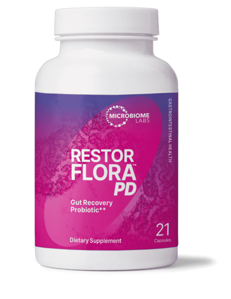 RestorFlora PD - 21 Capsules | Microbiome Labs