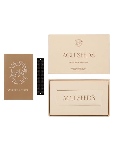 Kit di semi per orecchie placcato oro 24k | Acu...