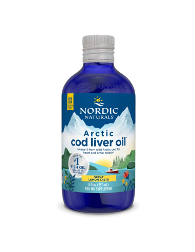 Arctic Cod Liver Oil - 237 ml | Nordic Naturals