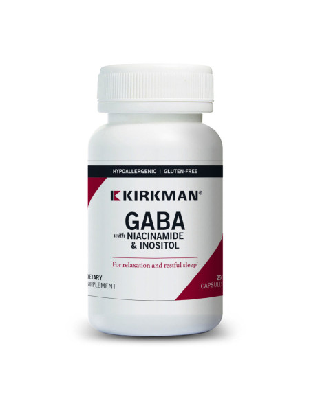 GABA with niacinamide and inositol, 250 capsules – product image 1