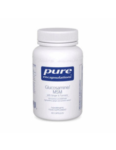 Glucosamine/MSM with Ginger and Turmeric - 60 Capsules |...