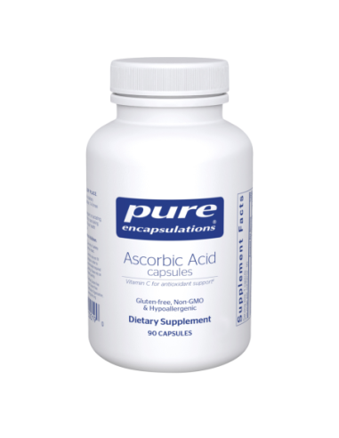 Ascorbic Acid - 90 Capsules | Pure Encapsulations