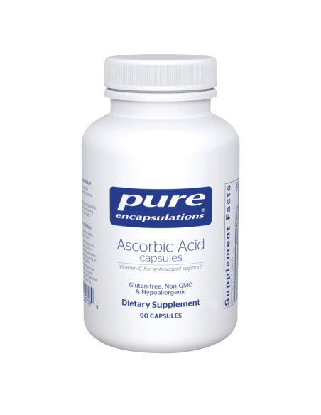 Ascorbic Acid - 90 Capsules | Pure Encapsulations