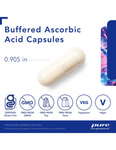 Buffered Ascorbic Acid - 90 Capsules | Pure...