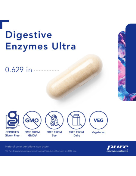 Digestive Enzymes Ultra - 90 Capsules | Pure Encapsulations