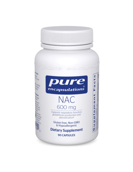 NAC 600mg - 90 Capsules | Pure Encapsulations