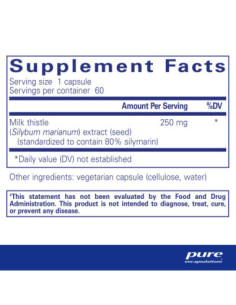 Silymarin - 60 Capsules | Pure Encapsulations 2