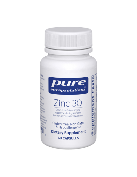 Zinc 30 - 60 Capsules | Pure Encapsulations