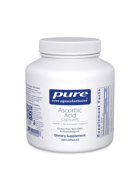Ascorbic Acid - 250 Capsules | Pure Encapsulations