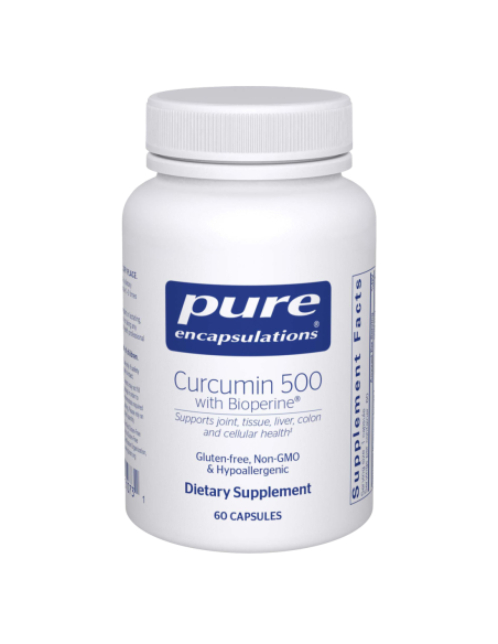 Curcumin 500 with Bioperine - 60 Capsules | Pure Encapsulations