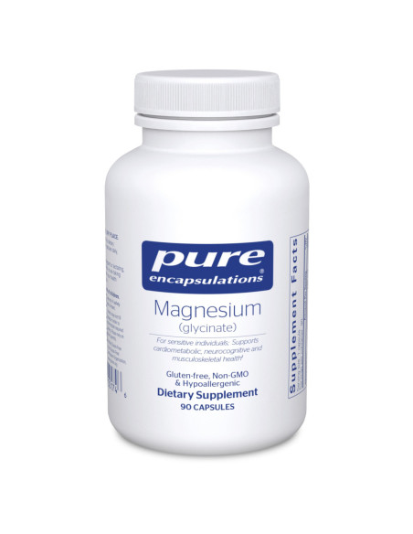 Magnesium Glycinate - 90 Capsules | Pure Encapsulations