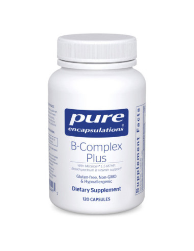 B-Complex Plus - 120 Capsules | Pure...