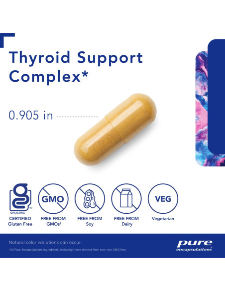 Thyroid Support Complex - 120 Capsules | Pure Encapsulations