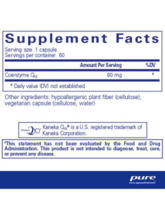 CoQ10 60 mg - 60 Capsules | Pure Encapsulations 2